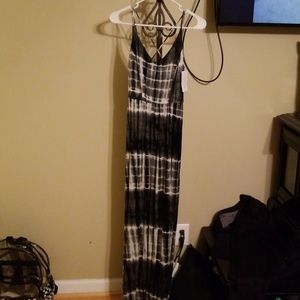 Pink lily summer dress